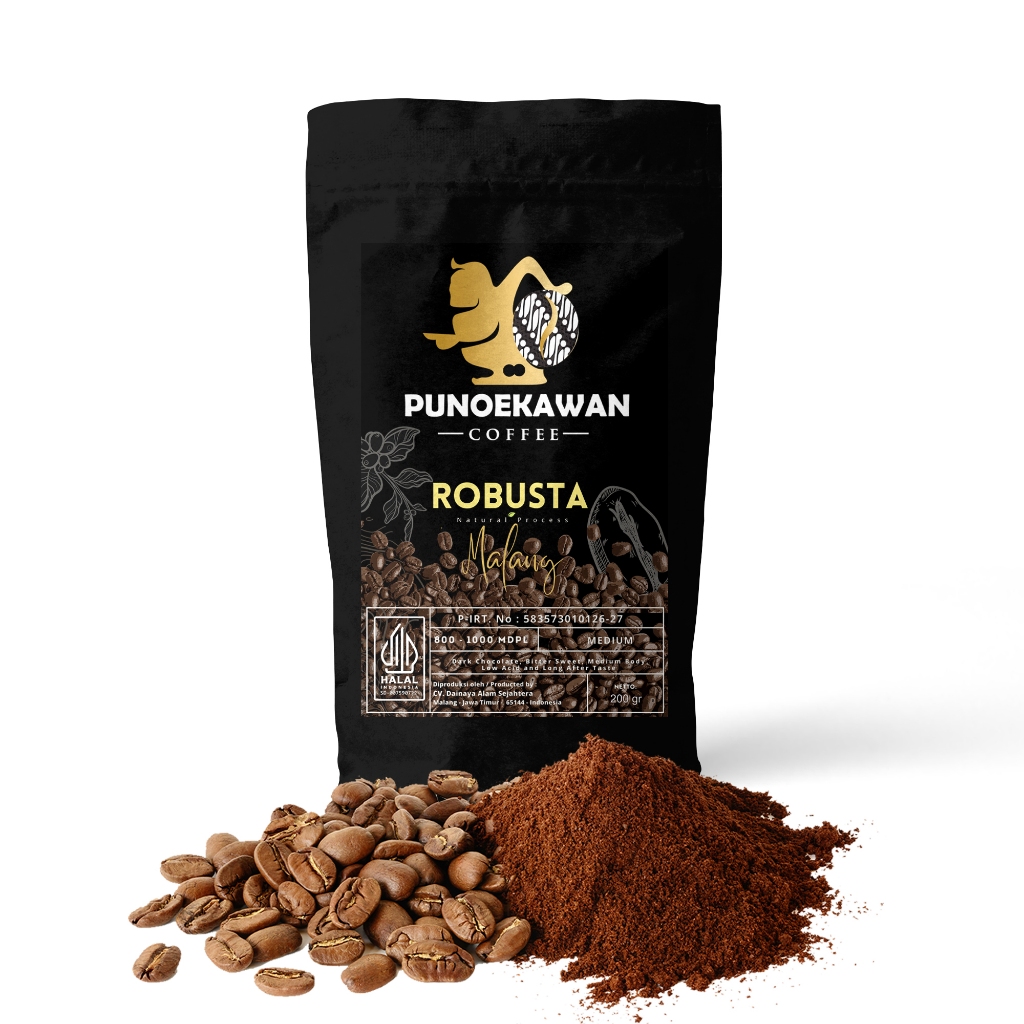 

Kopi Robusta Premium Punoekawan (200gr) Kopi Premium kopi malang