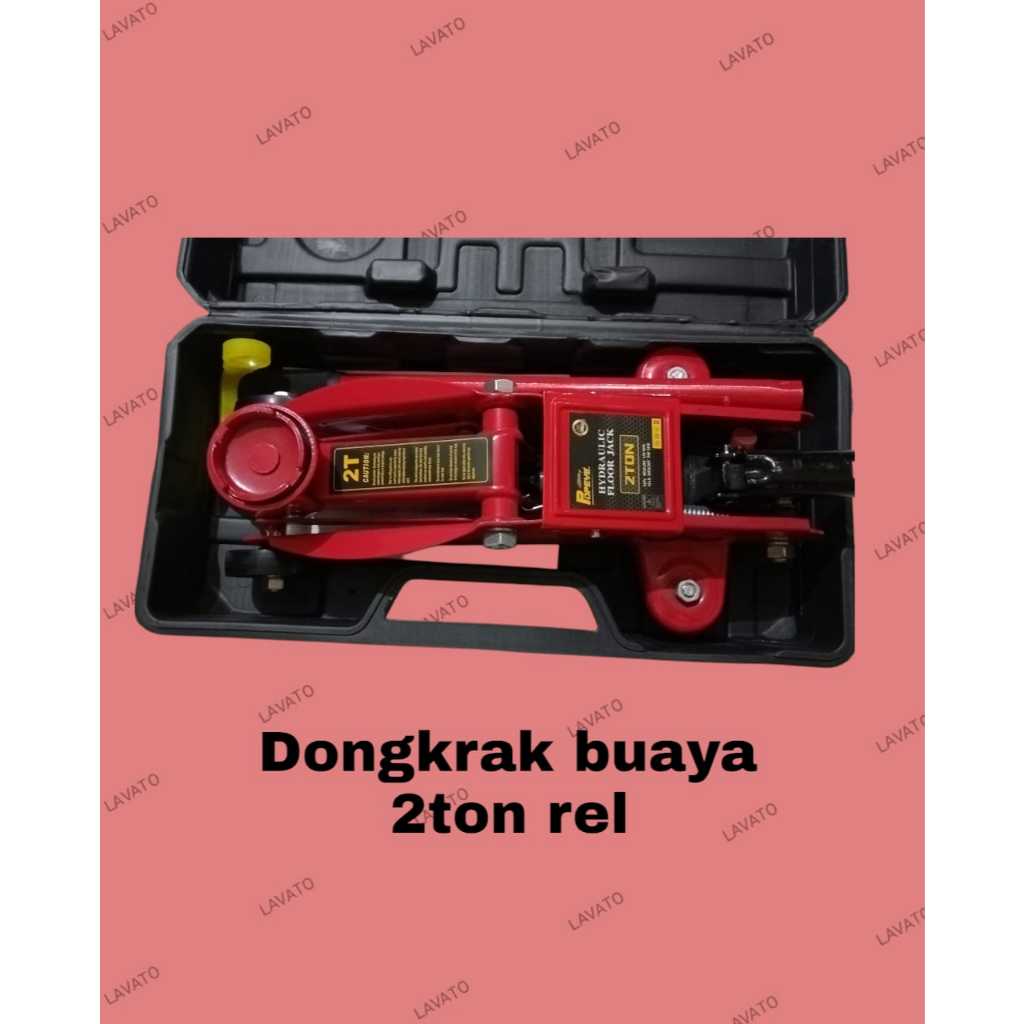 Dongkrak Buaya 2Ton Rel