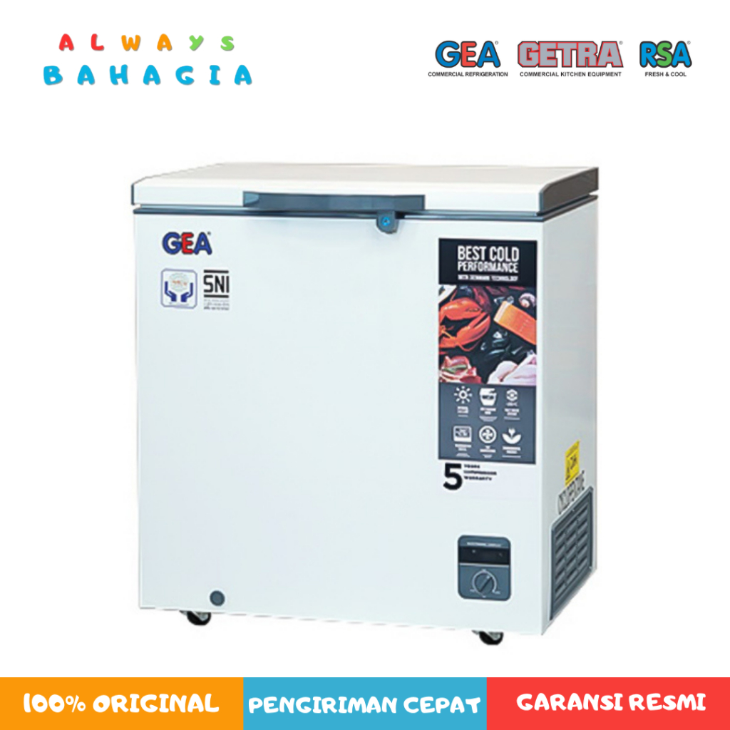 GEA AB-208R CHEST FREEZER/ FREEZER BOX 210Liter