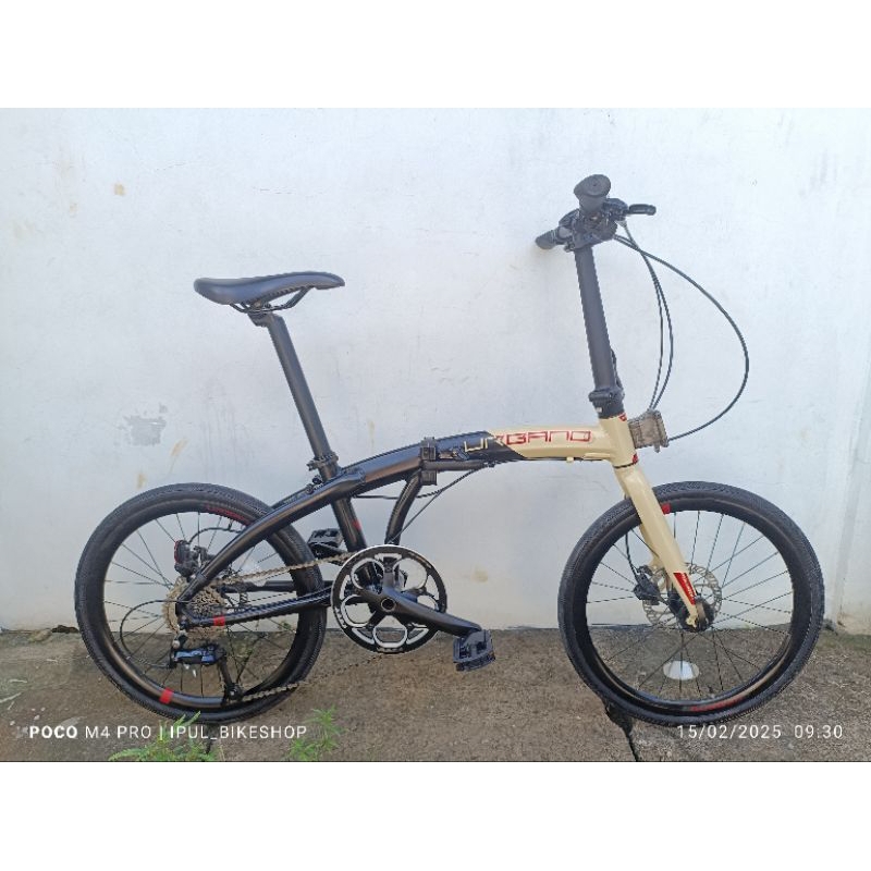 sepeda lipat polygon urbano 5 full alloy original