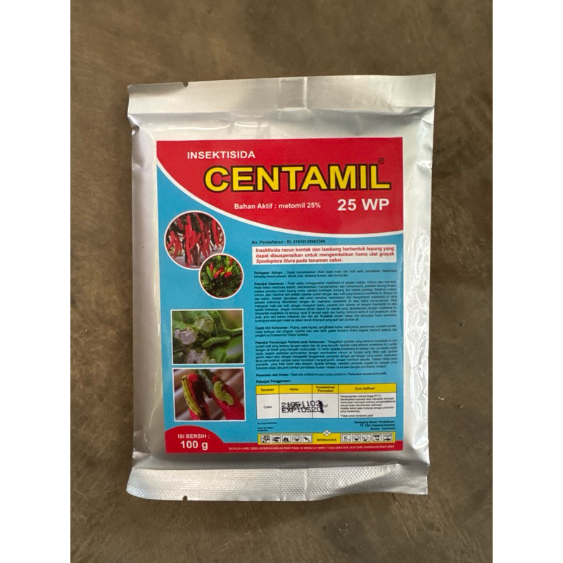 INSEKTISIDA CENTAMIL 25 WP 100 GR