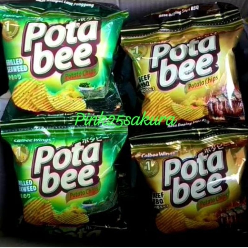 

Potabee keripik kentang renceng isi 10pcs 15gram