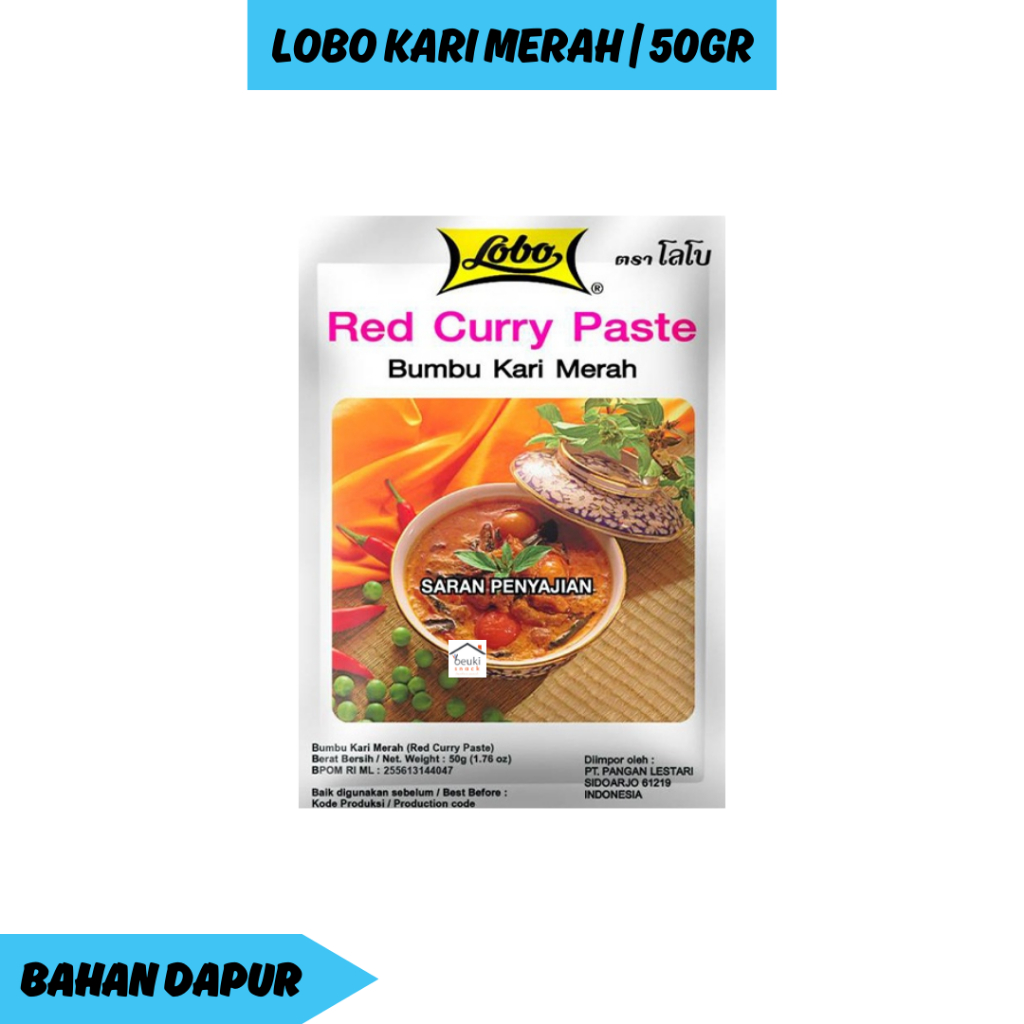 

Lobo Kari Merah Bumbu Autentik Impor dari Thailand