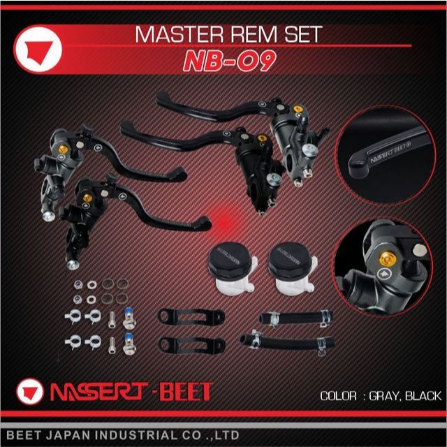 Master Rem Set CNC Nmax Matic Universal Nassert Beet NB-09