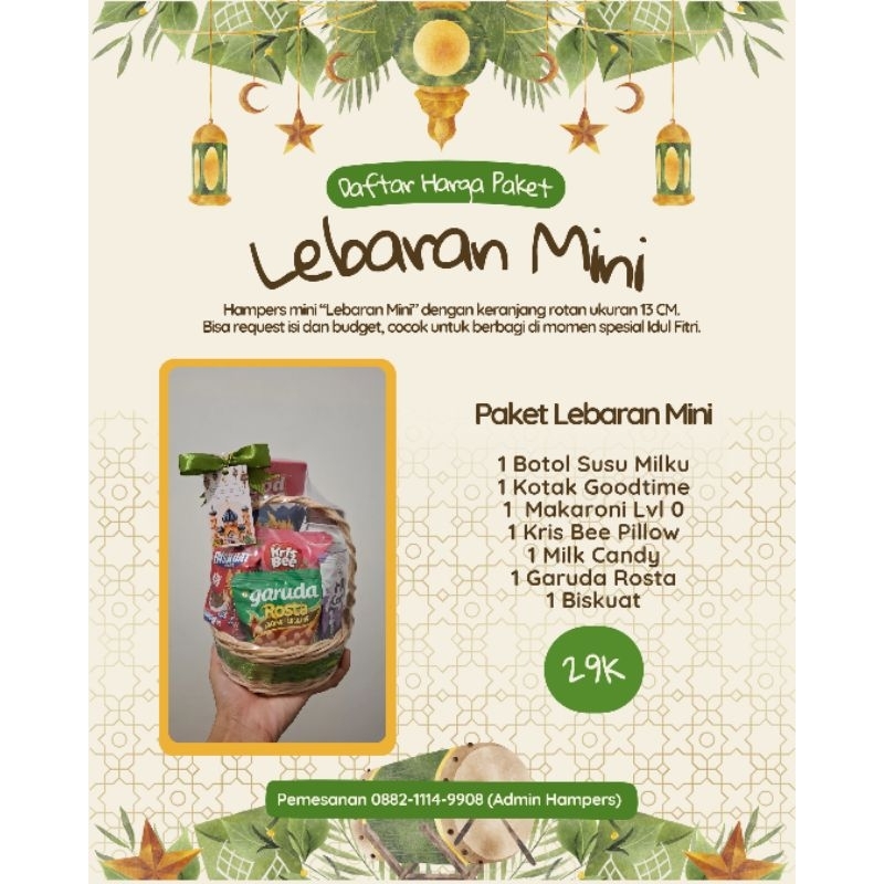 

Paket Parsel Lebaran Murah, Hampers Lebaran
