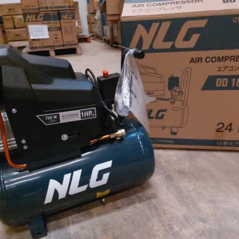 Mesin Kompresor Angin Listrik 1HP 24L IZUMI DD 1024 JAPAN