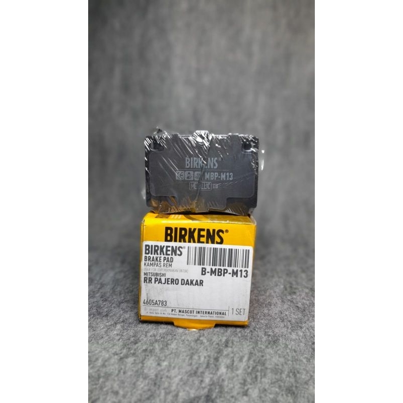 BRAKE PAD PAJERO DAKAR/TRITON BELAKANG MERK BIRKENS