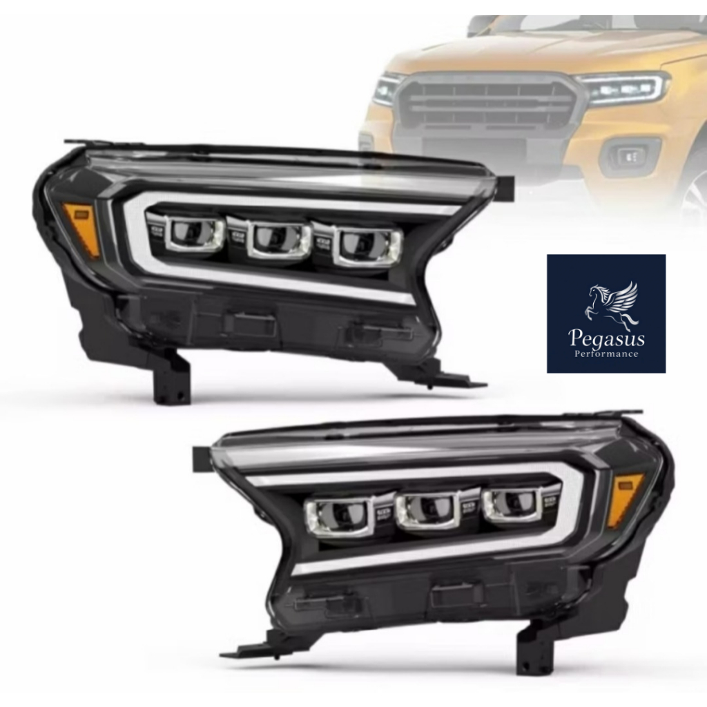 Headlamp Headlight Ford Ranger 2015 T7 T8 Raptor Spider Everest 2015 On