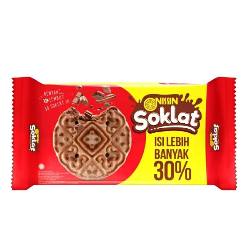 

Nissin Soklat Krim chocolate 280gr