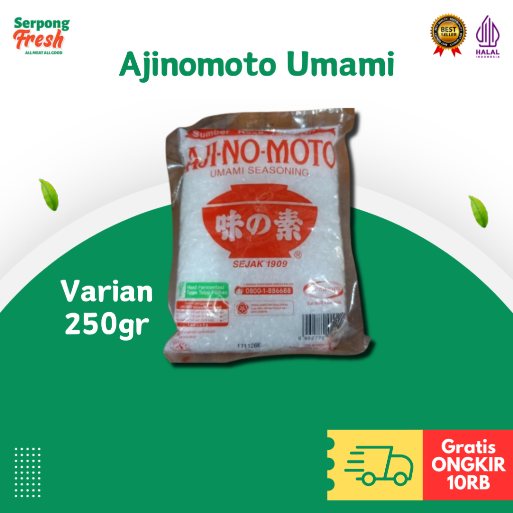 

Ajinomoto Umami 250 gr Micin Penyedap Rasa