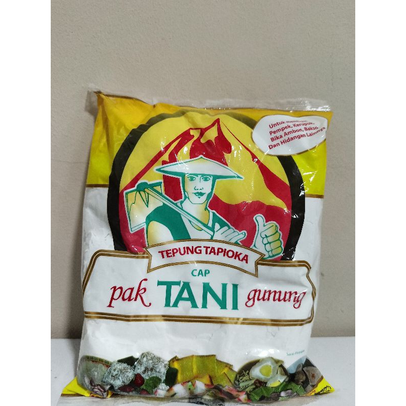 

Tepung Tapioka Cap Pak Tani Gunung 500g