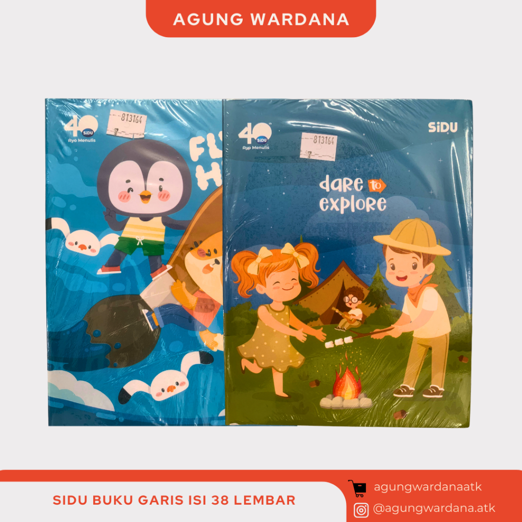 

BUKU TULIS SIDU BUKU GARIS ISI 38 LEMBAR