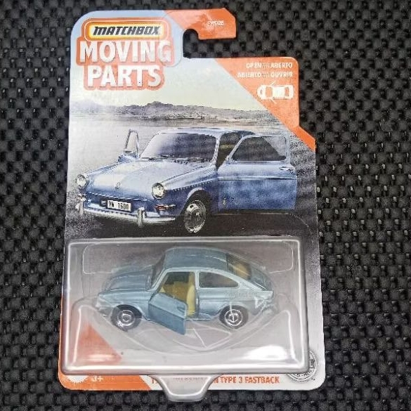 MATCHBOX MOVING PARTS 1965 VOLKSWAGEN TYPE 3 FASTBACK