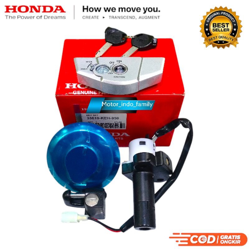 kunci kontak Honda megapro primus/megapro 2006-2009 original KEH/KYE