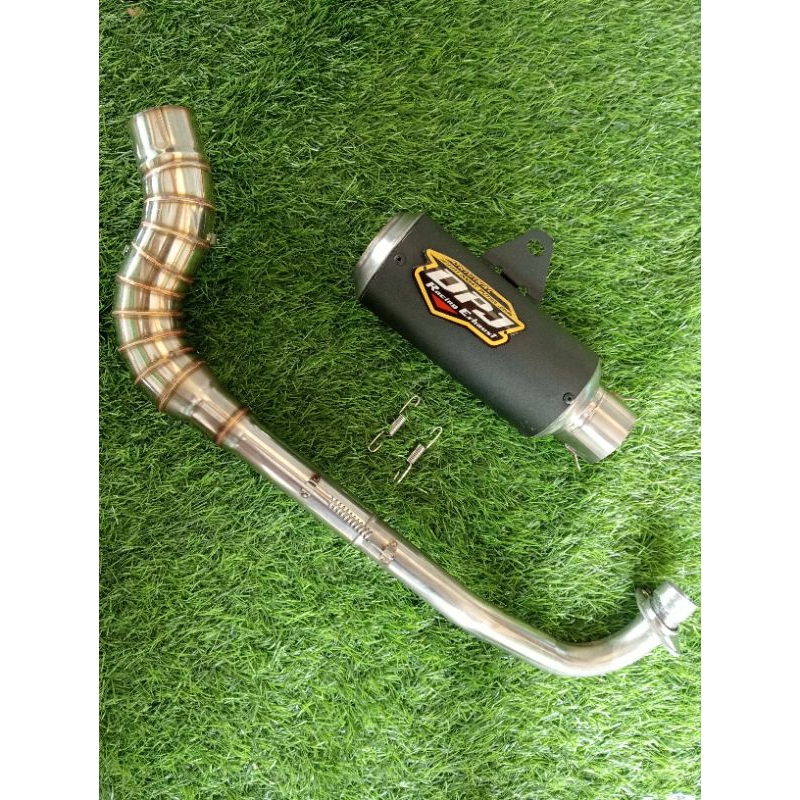 knalpot dpj gp1 black coting for .bebek leher cobra