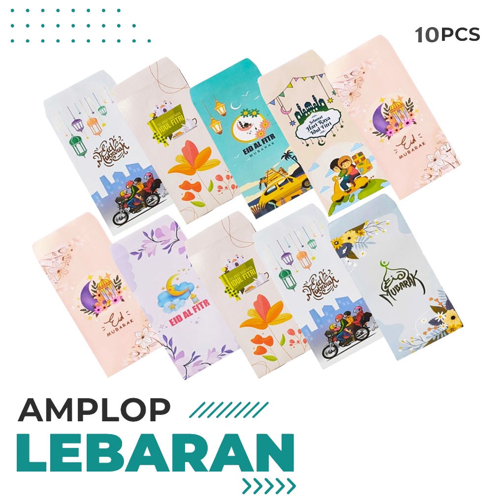 

Amplop Lebaran 2025 Unik Isi 10 Pcs Idul Fitri Ukuran Besar Panjang Murah Karakter Lucu 10pcs Angpau Ampao Angpao THR Anak Parsel