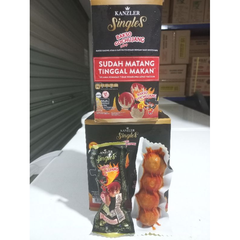 

Bakso Gochujang Kanzler 1dus isi 12pack@4butir bakso