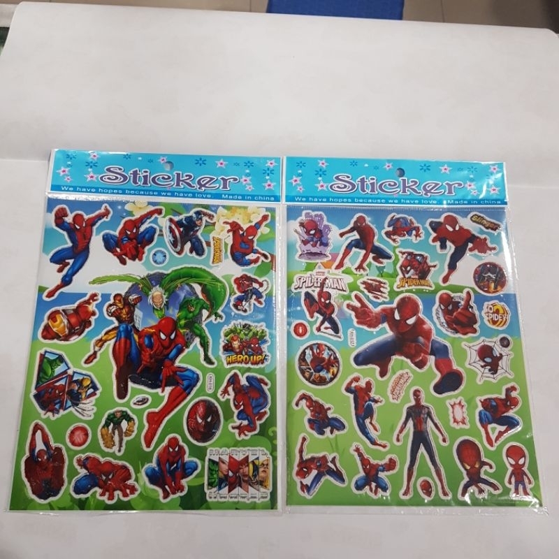 

Sticker Laser Motif Spiderman KH-017 / KH-018