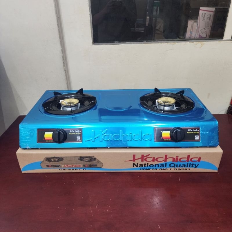 Kompor Gas 2 Tungku Hachida GS 888 EC