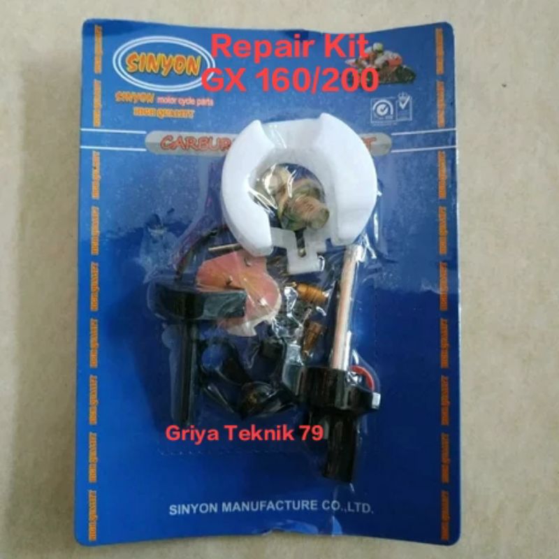 Repair Kit.Carburator Kit. GX 160/200