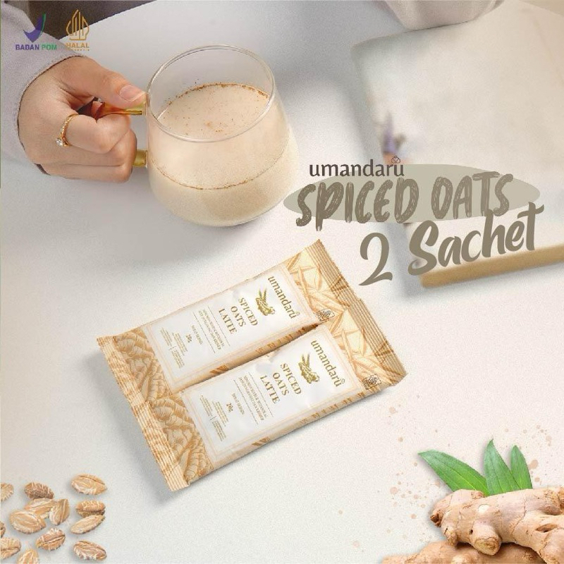 

(2 Sachet) Spiced Oats Latte Drinks