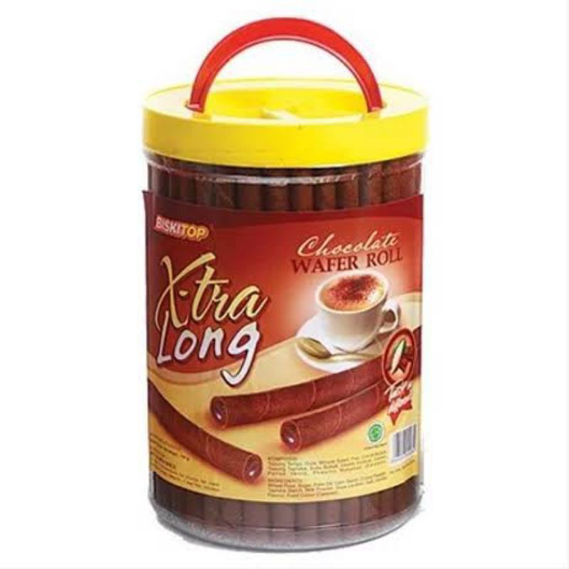 

WAFER ROLL XXXTRA LONG -ASTOR COKLAT SUPER PANJANG -WAFER COKLAT