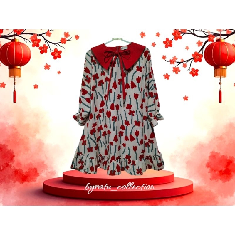 Dress Anak , Tunik anak , Midi Dress anak