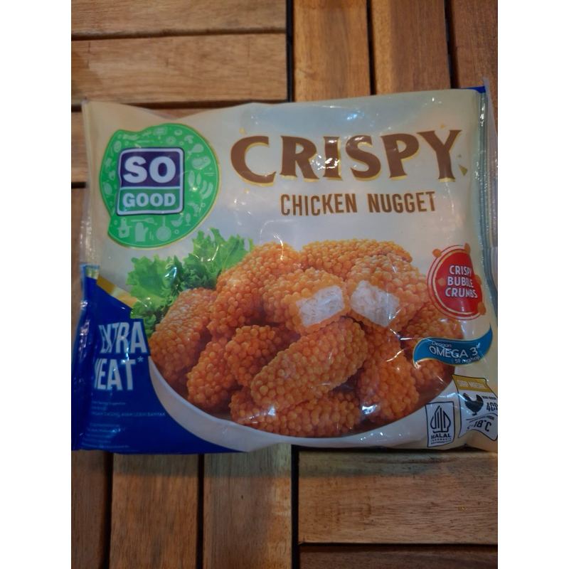 

So good crispy chicken nugget 400gr