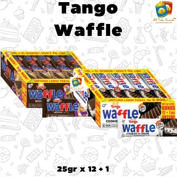 

Tango Waffle 25gr (1 Box Isi 12) + Bonus 1 Pcs