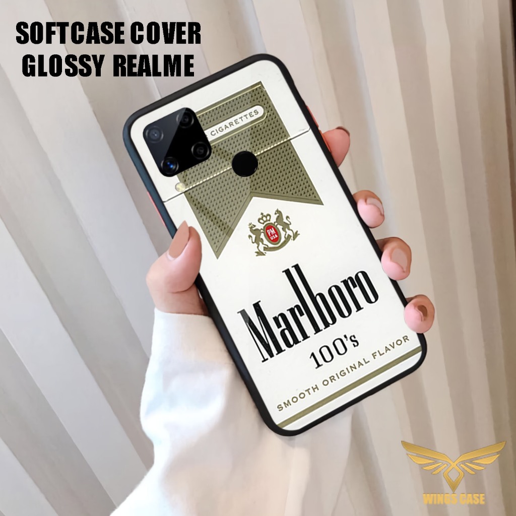 HM35 Case Glossy HD ( REALME C15/C12/C20/C21/C21Y/C3/C30/C31/C33 ) dan ( ALL TYPE ) Kamera Protector