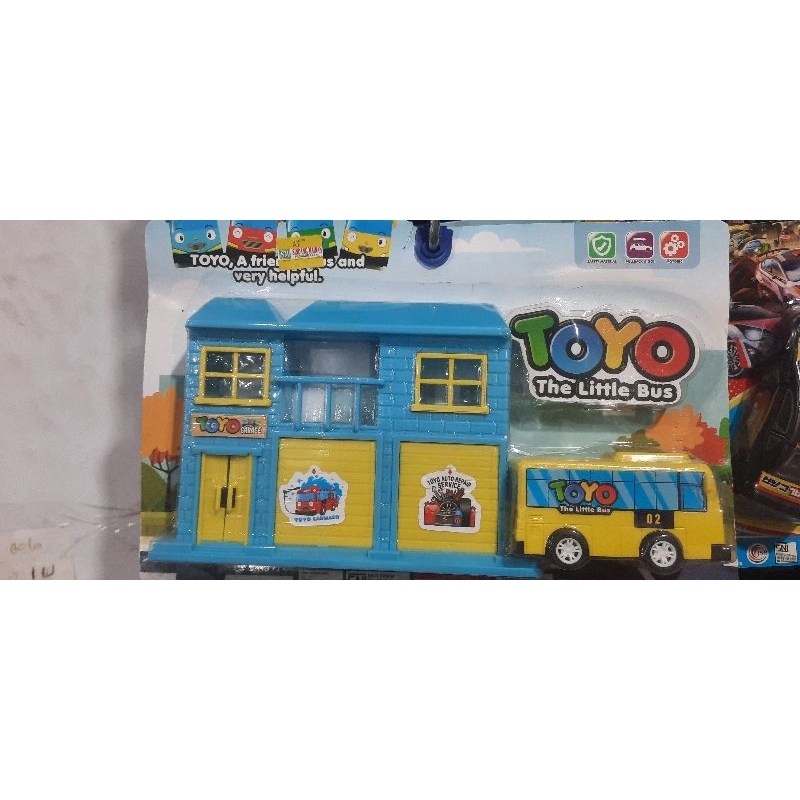 Mainan Anak Mobil Bus Toyo The Little Bus