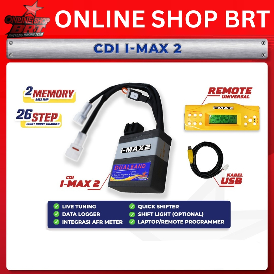 CDI IMAX 2 DUALBAND 26 STEP BRT KLX 150 DTRACKER 150 KLX 140