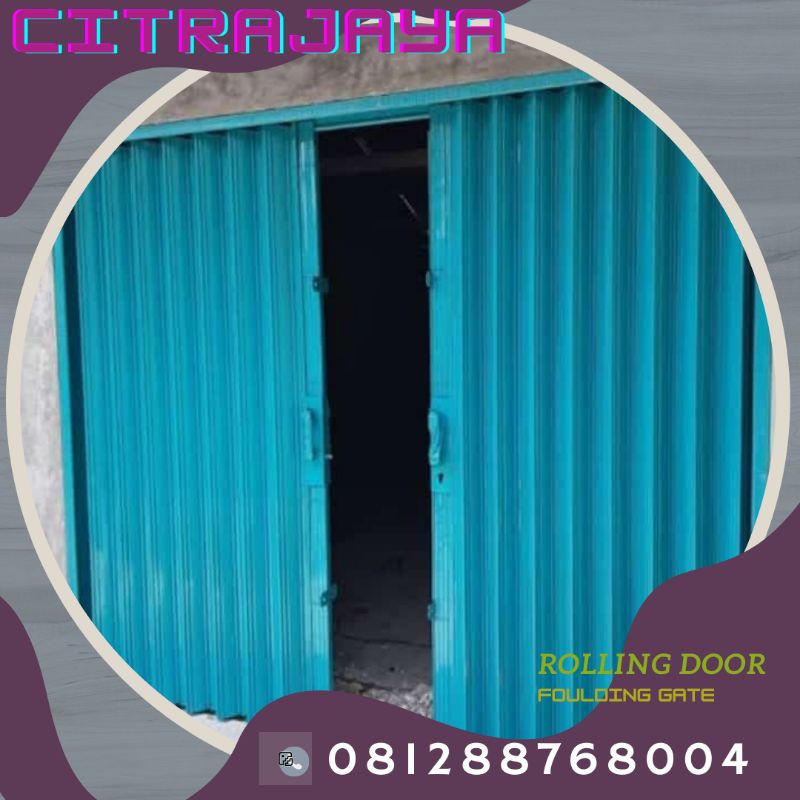 ROLLING DOOR permeter folding gate