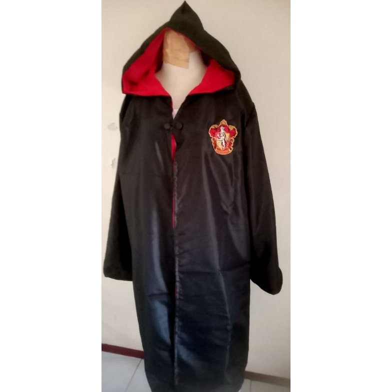 Terlaris Jubah Hari Puter Cosplay Merah dan Hijau Biru Jubah kuning S M L XL XXL XXXL Real picture C