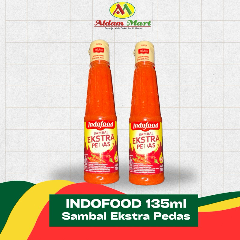 

A.M/ INDOFOOD Sambal Ekstra Pedas 135ml