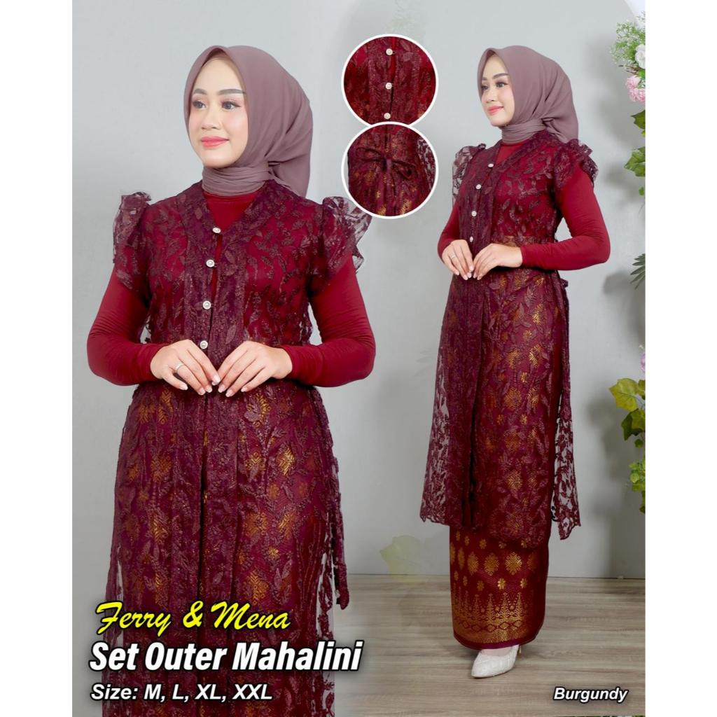 Kebaya Anak Remaja Lengan panjang Outer Remaja Kekinian Keluaran Terbaru Kebaya Outer Busui Rok Song