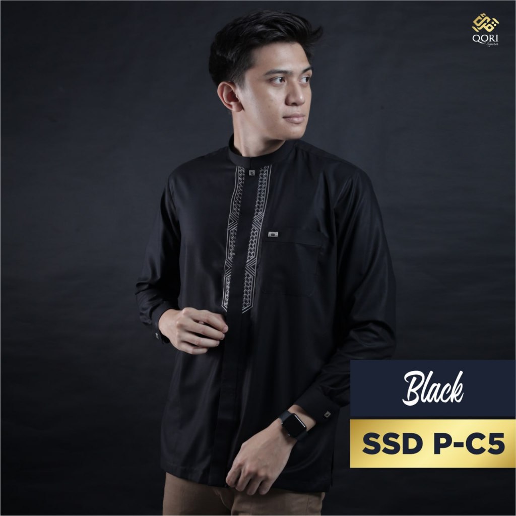 Big Sale Qori Apparel Baju Koko Casual Pria Signature