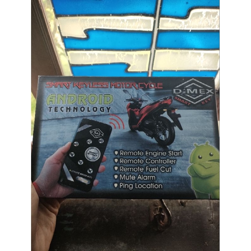 alarm dmex smartkey android  universal bergaransi