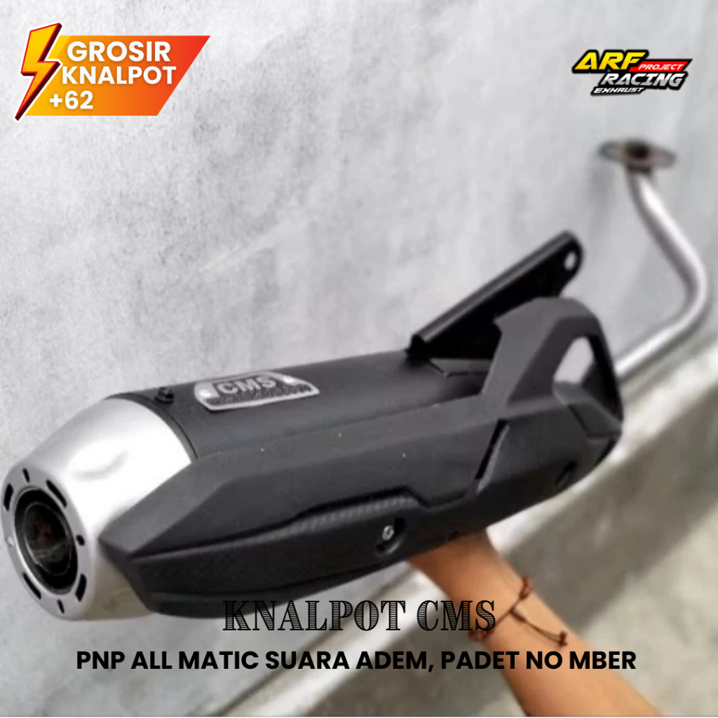 Knalpot standar tsukigi racing cms all matic Beat vario scoopy genio dll