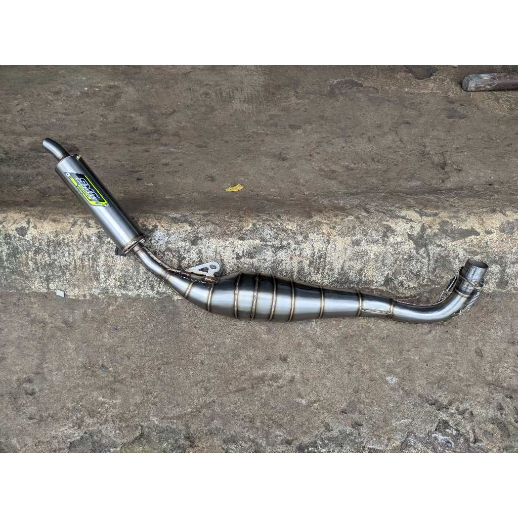 Knalpot Underbone F1zr SMR Jogja Roadrace - Full Stainless