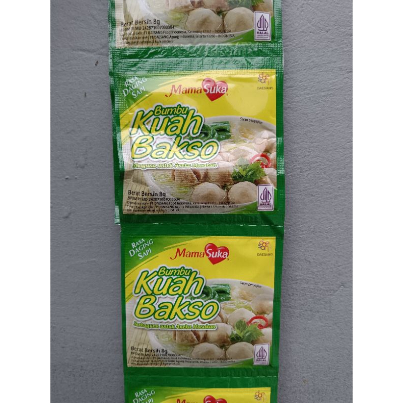 

Bumbu Kuah Bakso Mamasuka Sachet