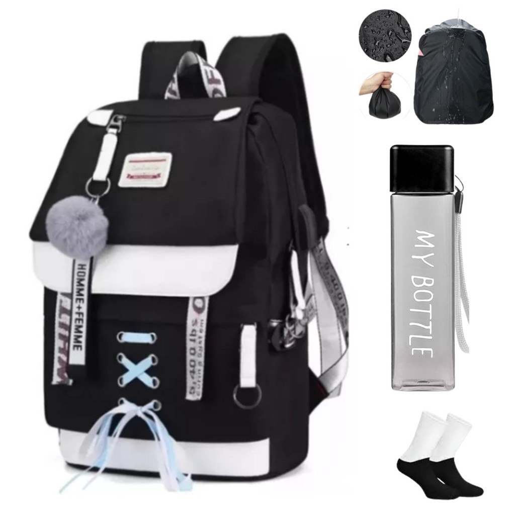 Tas wanita modern kekinian / Tas ransel wanita remaja dewasa /Tas anak sekolah perempuan sd smp sma 