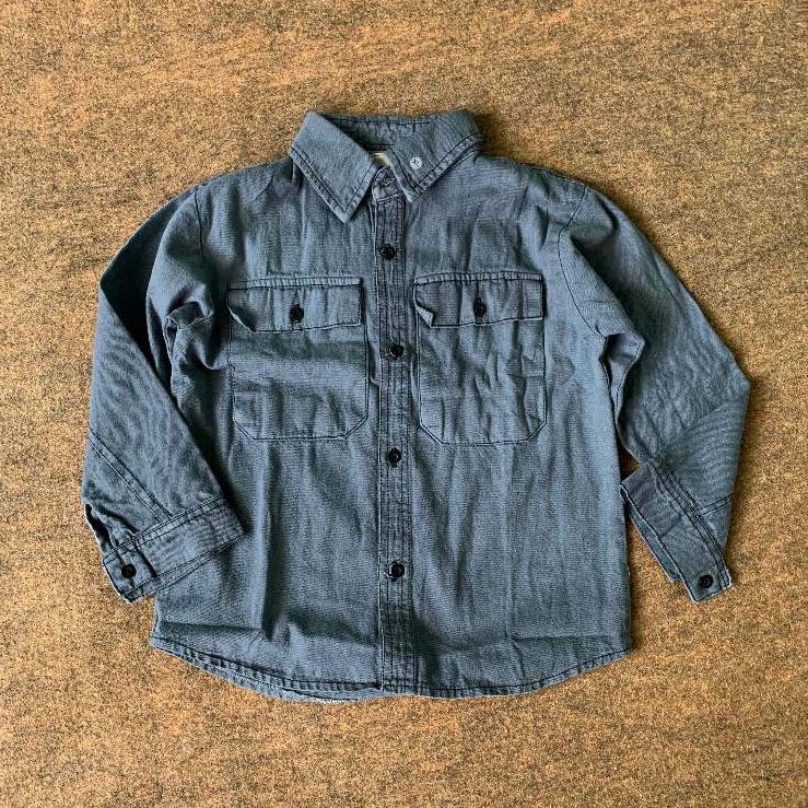 Kemeja Denim Oversize Anak Laki-laki