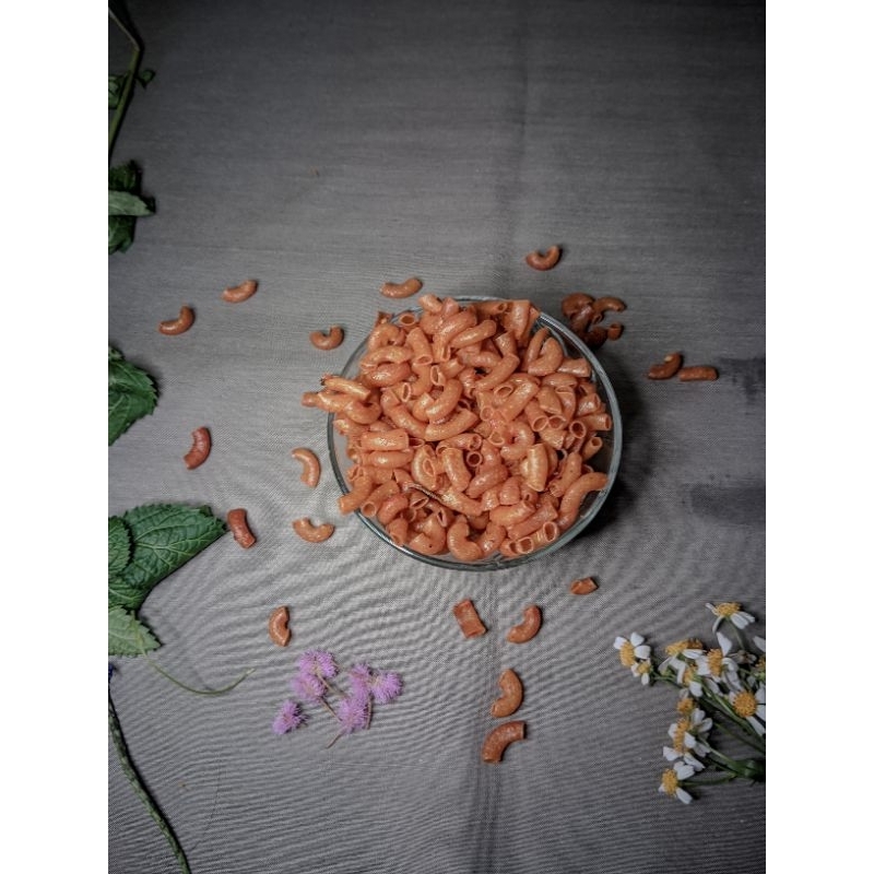 

Makaroni Cikruh Pedas (cemilan kriukk) |teman lauk