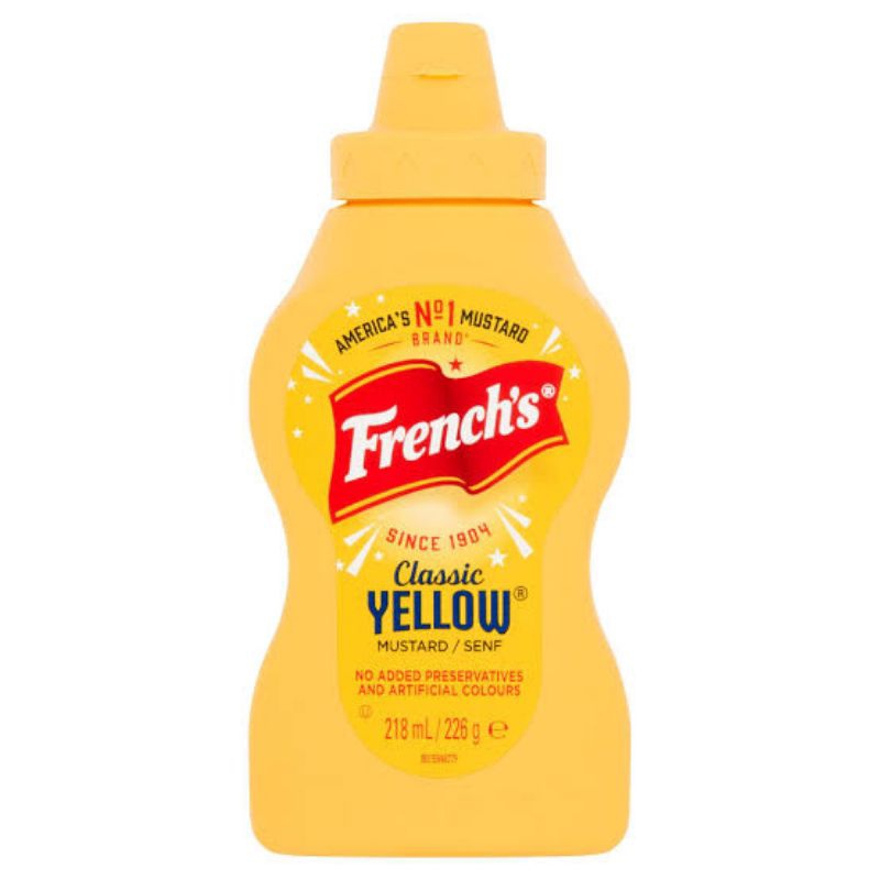 

French's Classic Yellow Mustard 226gr - Frenchs Clasic Yellow Mustard