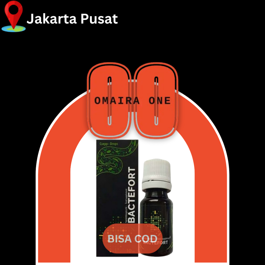 (OkGasCod) Bactefort Asli Original Obat Herbal Anti Parasit Dalam Tubuh - Ecositin - Hermuno - Biode
