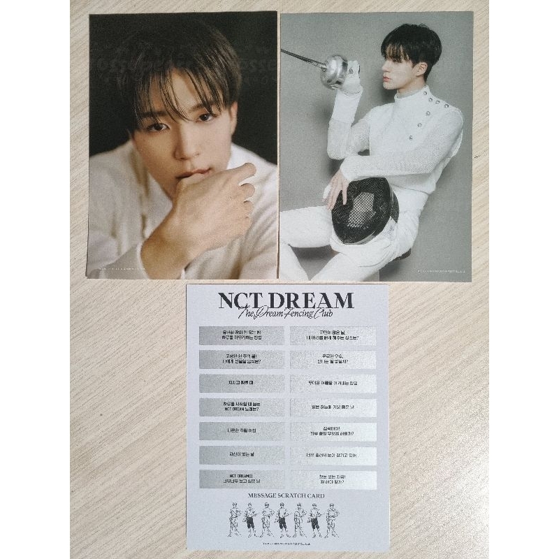 [OFFICIAL] Postcard NCT Lee Jeno Photopack SG23
