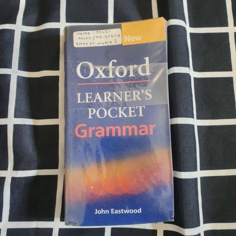 [HTSPRELOVED] preloved original book oxford learner's pocket grammar john eastwood