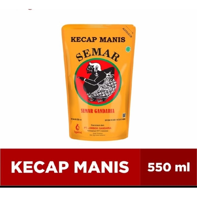 

Gandaria Kecap Manis Cap Semar 550mL