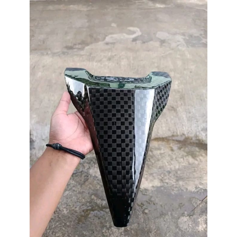 Dasi Vario Led New 125 150 Carbon Serat Asli